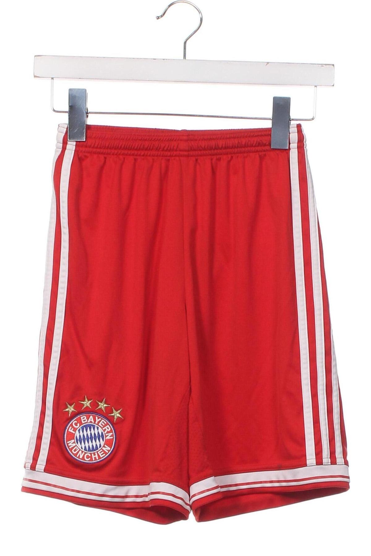 Pantaloni scurți pentru copii Adidas, Mărime 13-14y/ 164-168 cm, Culoare Roșu, Preț 78,95 Lei