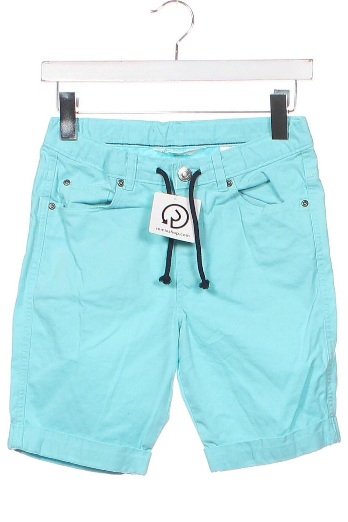 Pantaloni scurți pentru copii H&M, Mărime 11-12y/ 152-158 cm, Culoare Albastru, Preț 24,87 Lei