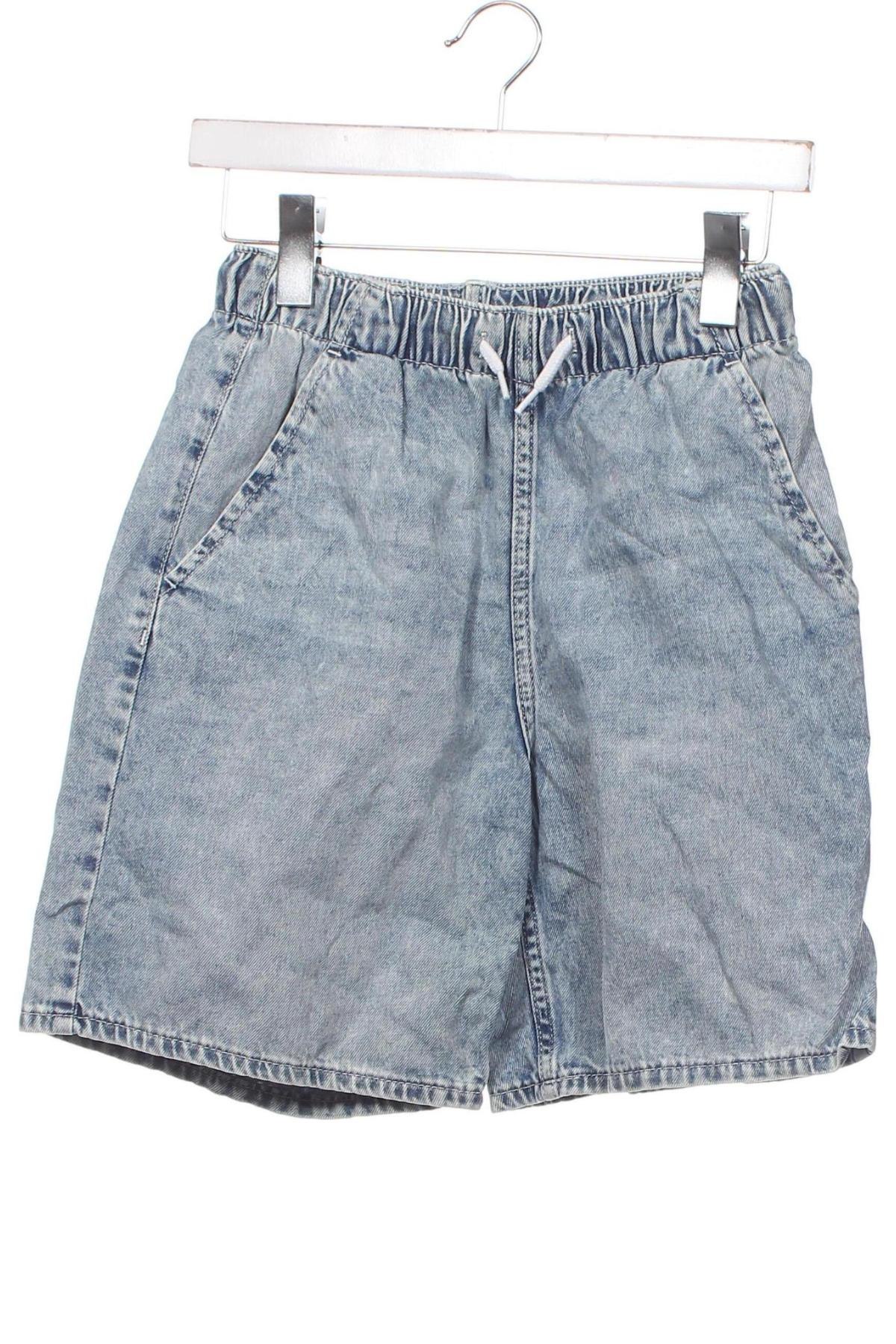 Pantaloni scurți pentru copii H&M, Mărime 11-12y/ 152-158 cm, Culoare Albastru, Preț 46,05 Lei