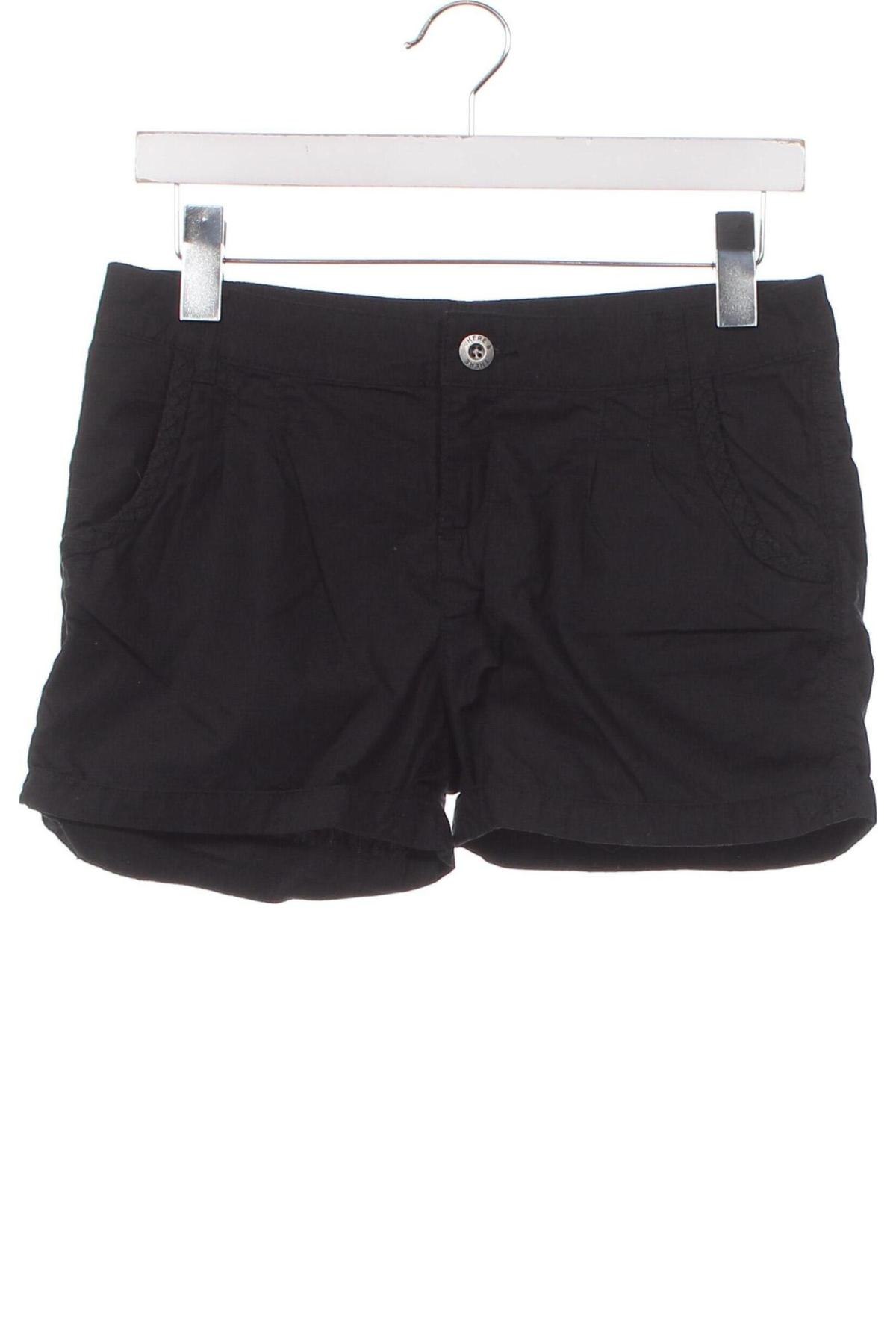 Pantaloni scurți pentru copii Here+There, Mărime 13-14y/ 164-168 cm, Culoare Negru, Preț 46,05 Lei
