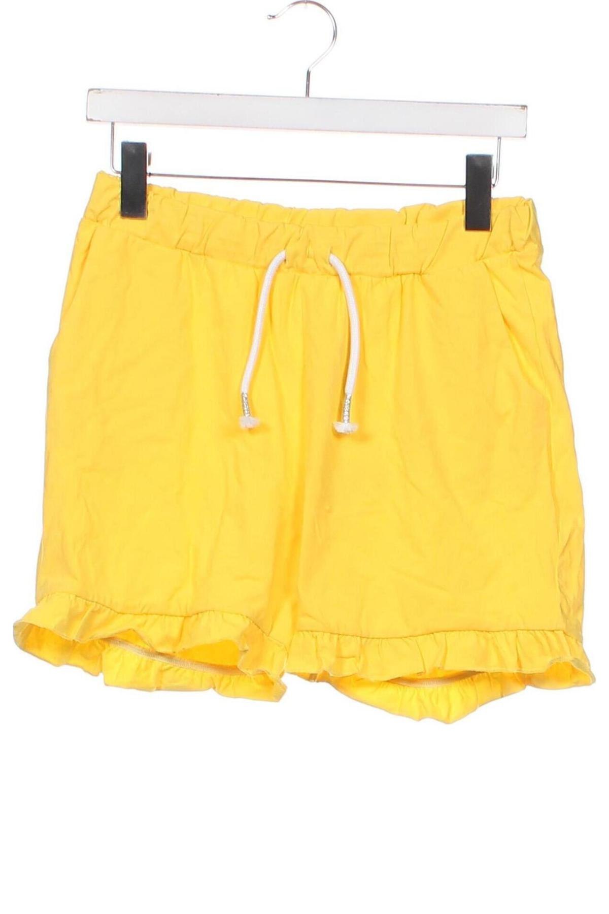 Детски къс панталон Name It, Размер 13-14y/ 164-168 см, Цвят Жълт, Цена 14,10 лв.