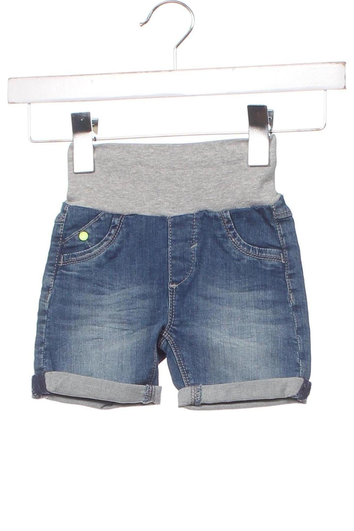 Детски къс панталон S.Oliver, Размер 3-6m/ 62-68 см, Цвят Син, Цена 13,16 лв.
