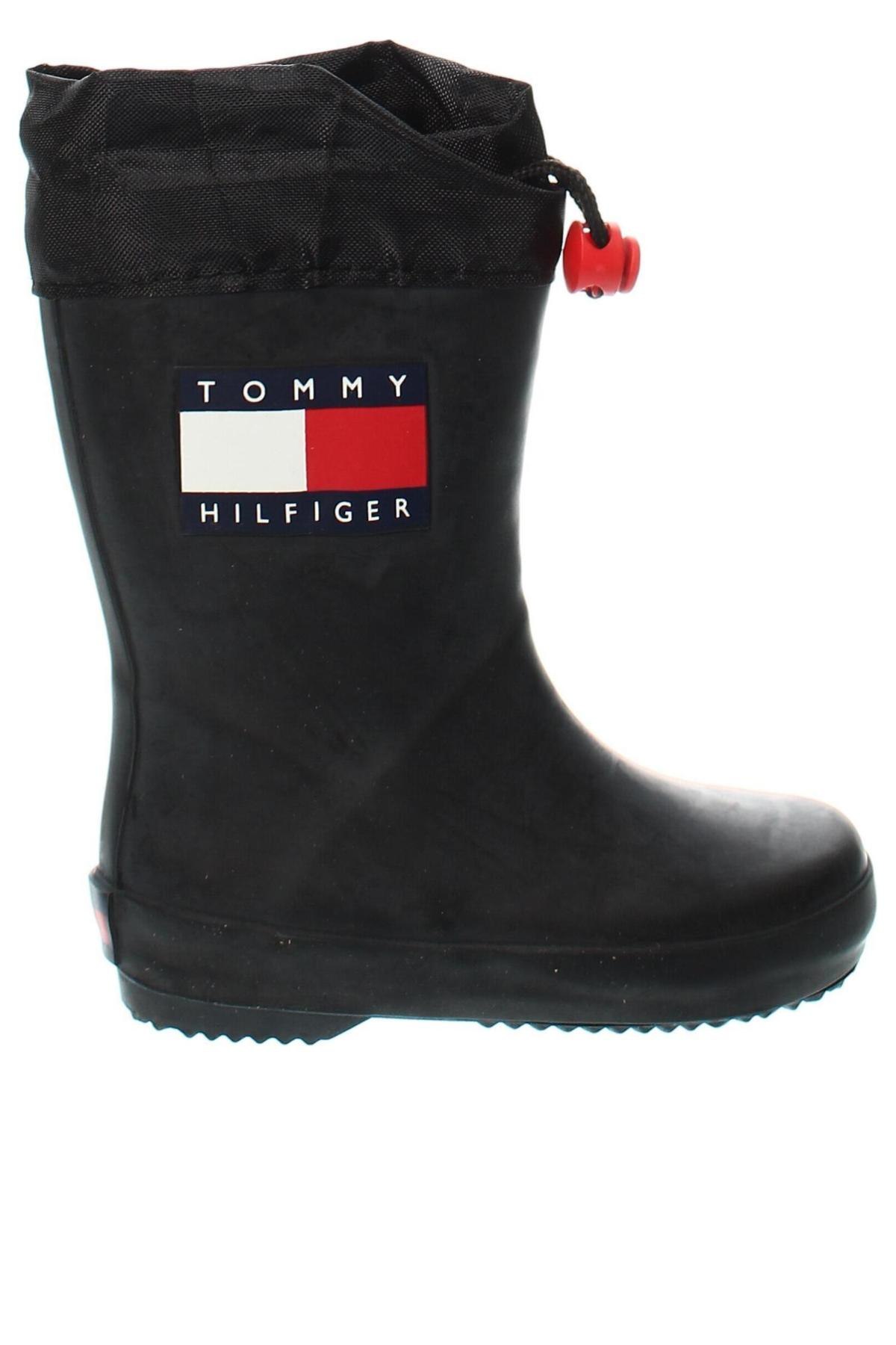 Obuwie dziecięce Tommy Hilfiger, Rozmiar 25, Kolor Czarny, Cena 169,92 zł