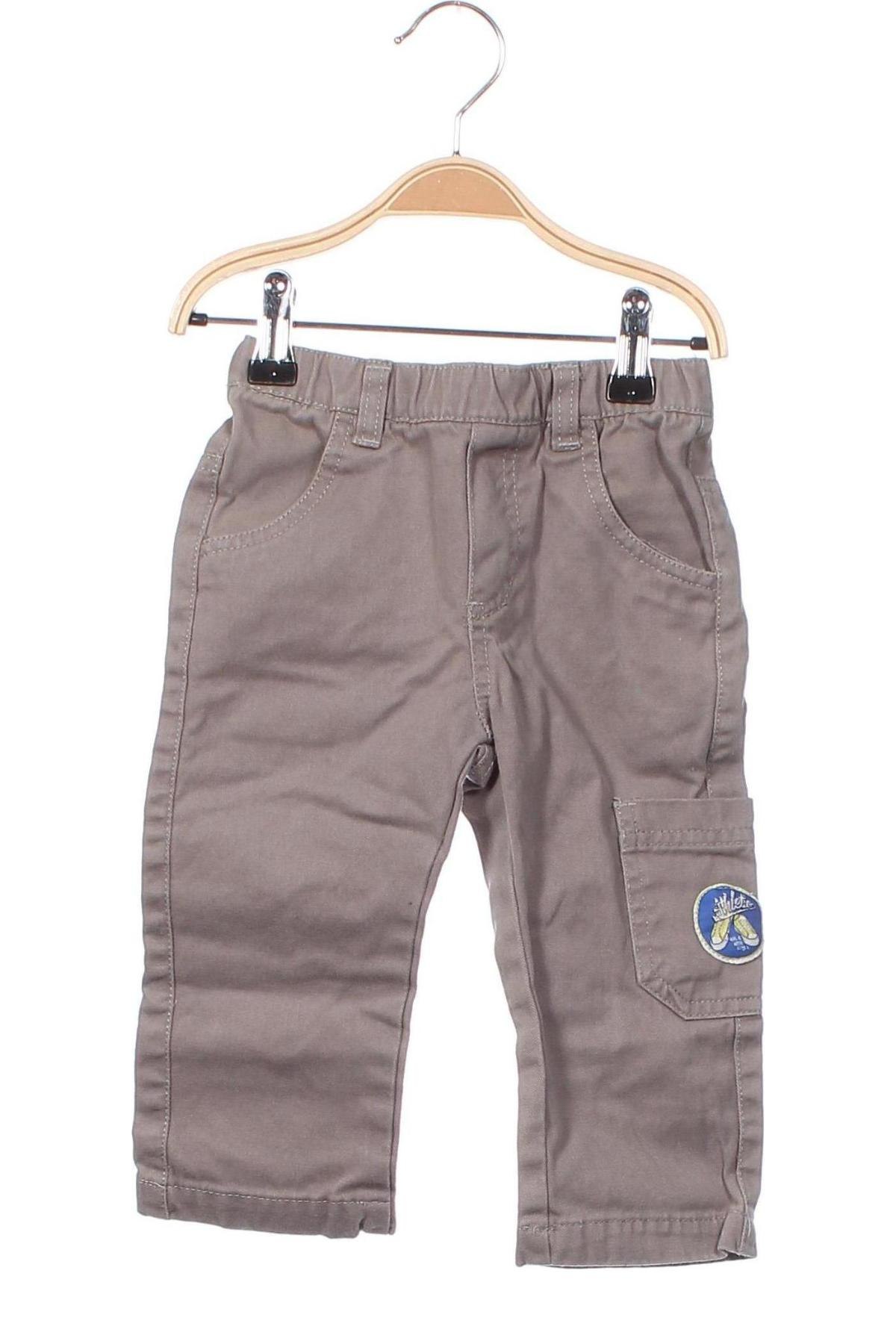 Pantaloni pentru copii Funky Staff, Mărime 9-12m/ 74-80 cm, Culoare Gri, Preț 28,95 Lei