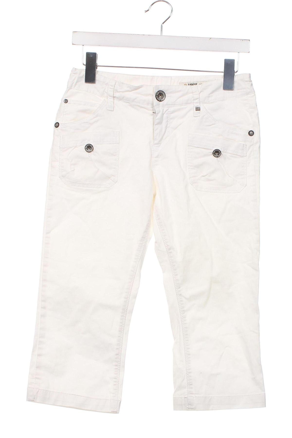 Pantaloni pentru copii Garcia, Mărime 5-6y/ 116-122 cm, Culoare Alb, Preț 22,43 Lei