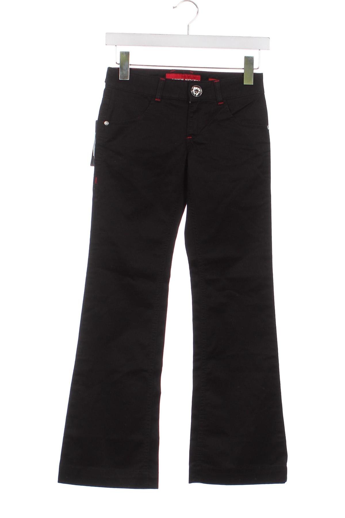Детски панталон Miss Sixty, Размер 10-11y/ 146-152 см, Цвят Черен, Цена 88,30 лв.