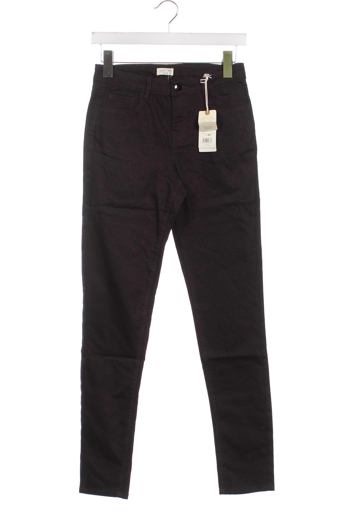Детски панталон Oviesse, Размер 14-15y/ 168-170 см, Цвят Черен, Цена 13,86 лв.