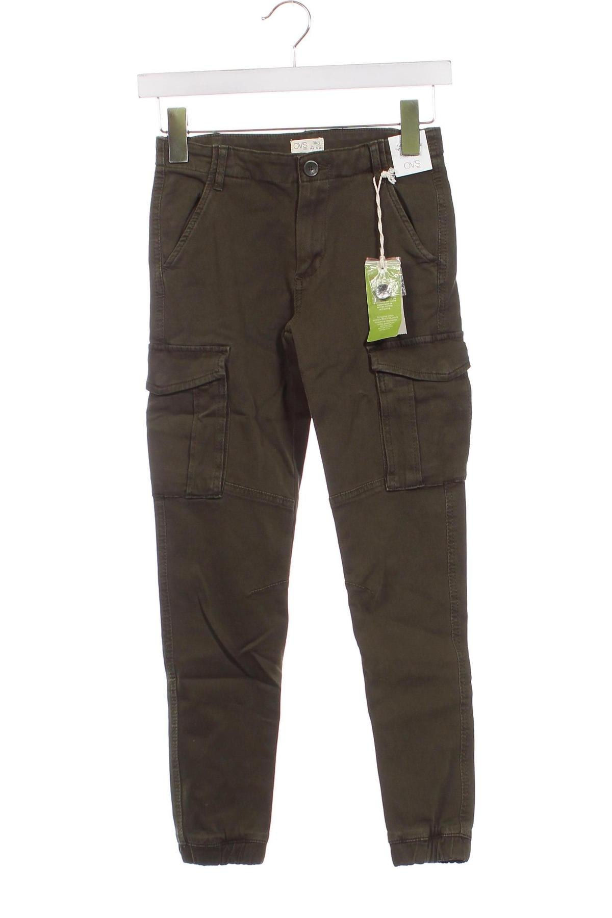 Παιδικό παντελόνι Oviesse, Μέγεθος 9-10y/ 140-146 εκ., Χρώμα Πράσινο, Τιμή 9,19 €