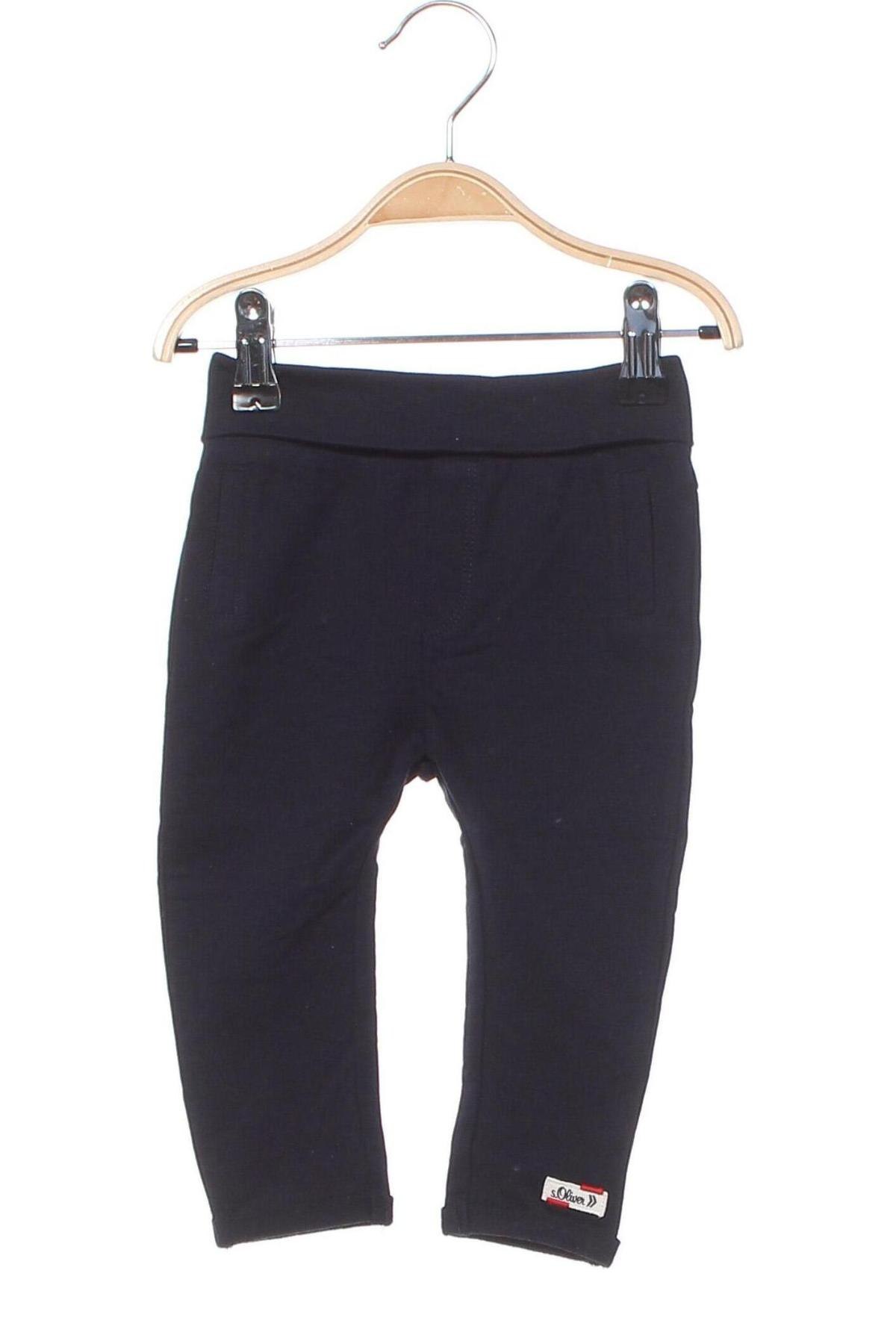 Pantaloni pentru copii S.Oliver, Mărime 3-6m/ 62-68 cm, Culoare Albastru, Preț 37,05 Lei