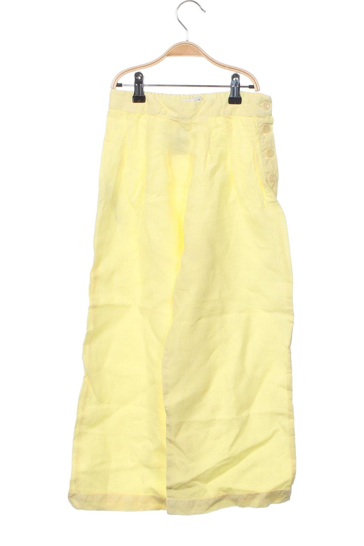Детски панталон Zara, Размер 9-10y/ 140-146 см, Цвят Зелен, Цена 11,76 лв.