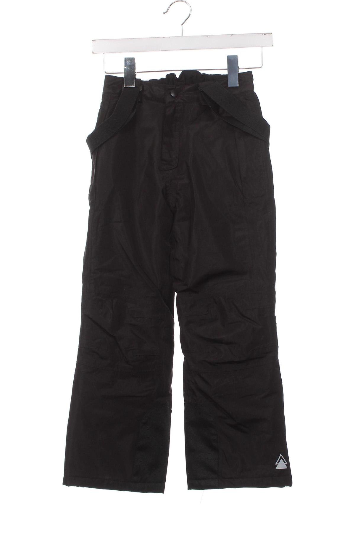 Детски панталон за зимни спортове Crivit, Размер 6-7y/ 122-128 см, Цвят Черен, Цена 37,30 лв.