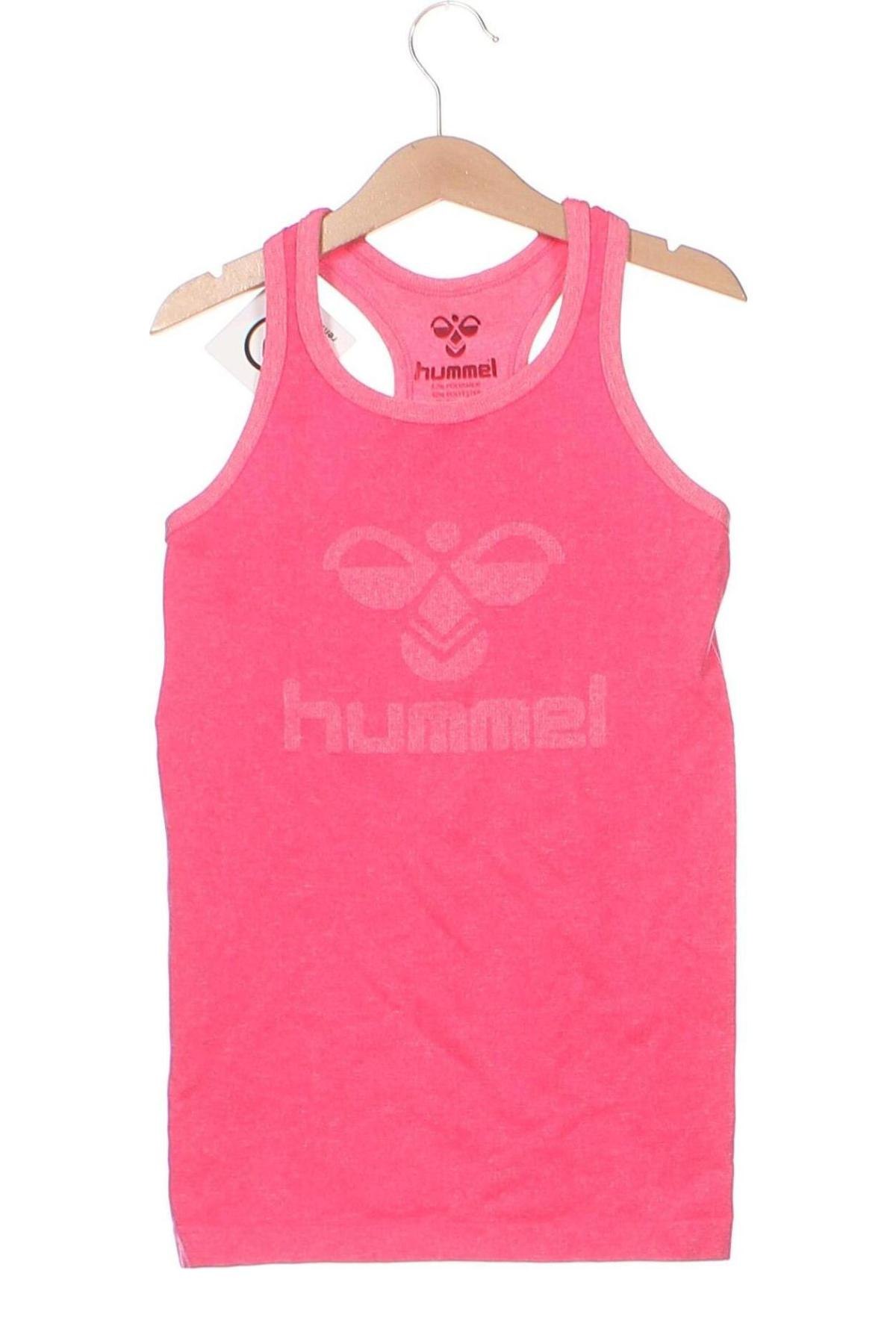 Μπλουζάκι αμάνικο παιδικό Hummel, Μέγεθος 11-12y/ 152-158 εκ., Χρώμα Ρόζ , Τιμή 9,90 €