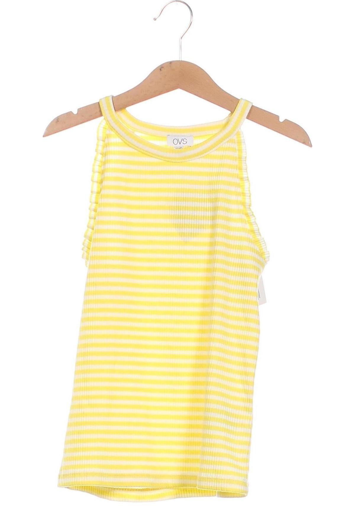Μπλουζάκι αμάνικο παιδικό Oviesse, Μέγεθος 11-12y/ 152-158 εκ., Χρώμα Κίτρινο, Τιμή 8,25 €