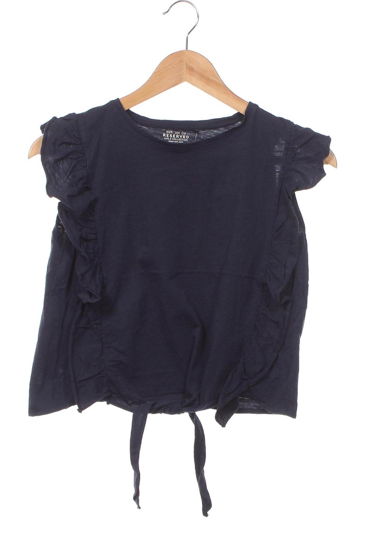 Μπλουζάκι αμάνικο παιδικό Reserved, Μέγεθος 12-13y/ 158-164 εκ., Χρώμα Μπλέ, Τιμή 2,67 €
