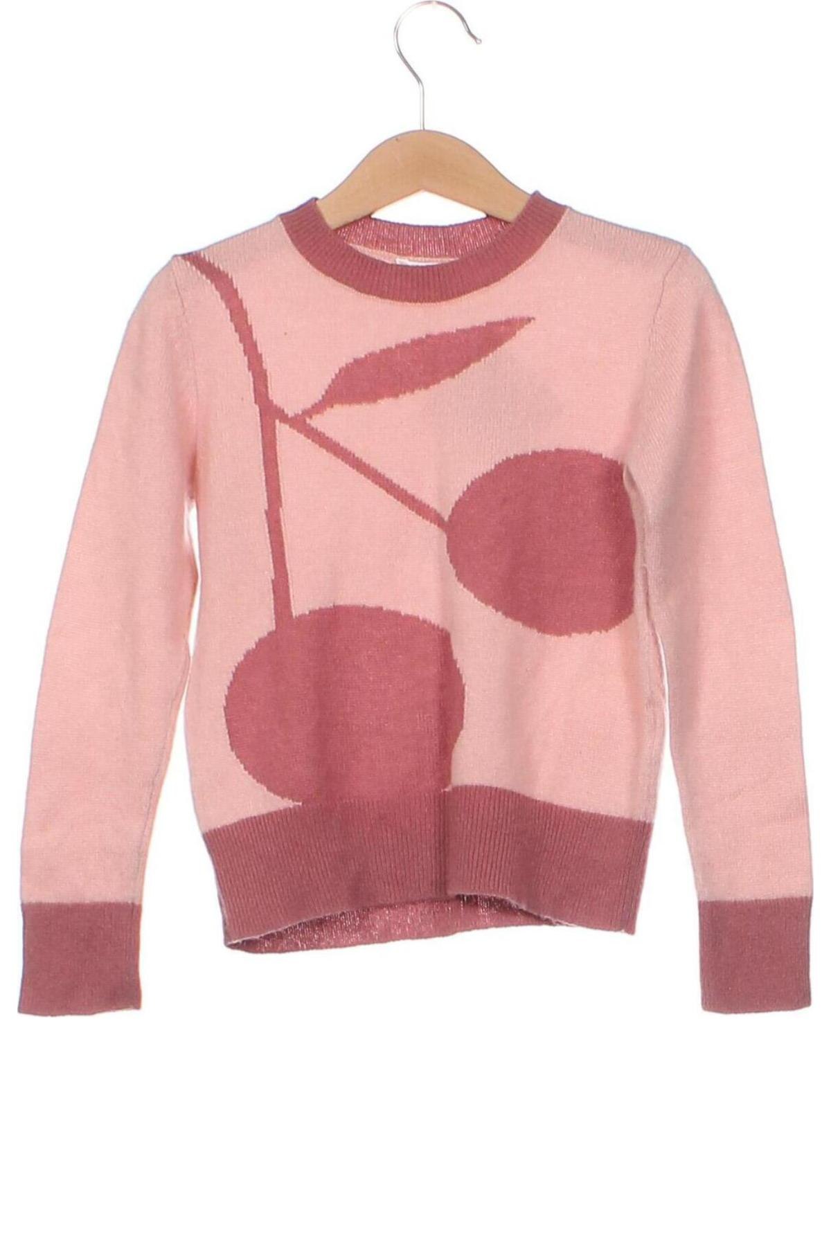 Dziecięcy sweter Bonpoint, Rozmiar 5-6y/ 116-122 cm, Kolor Różowy, Cena 74,34 zł