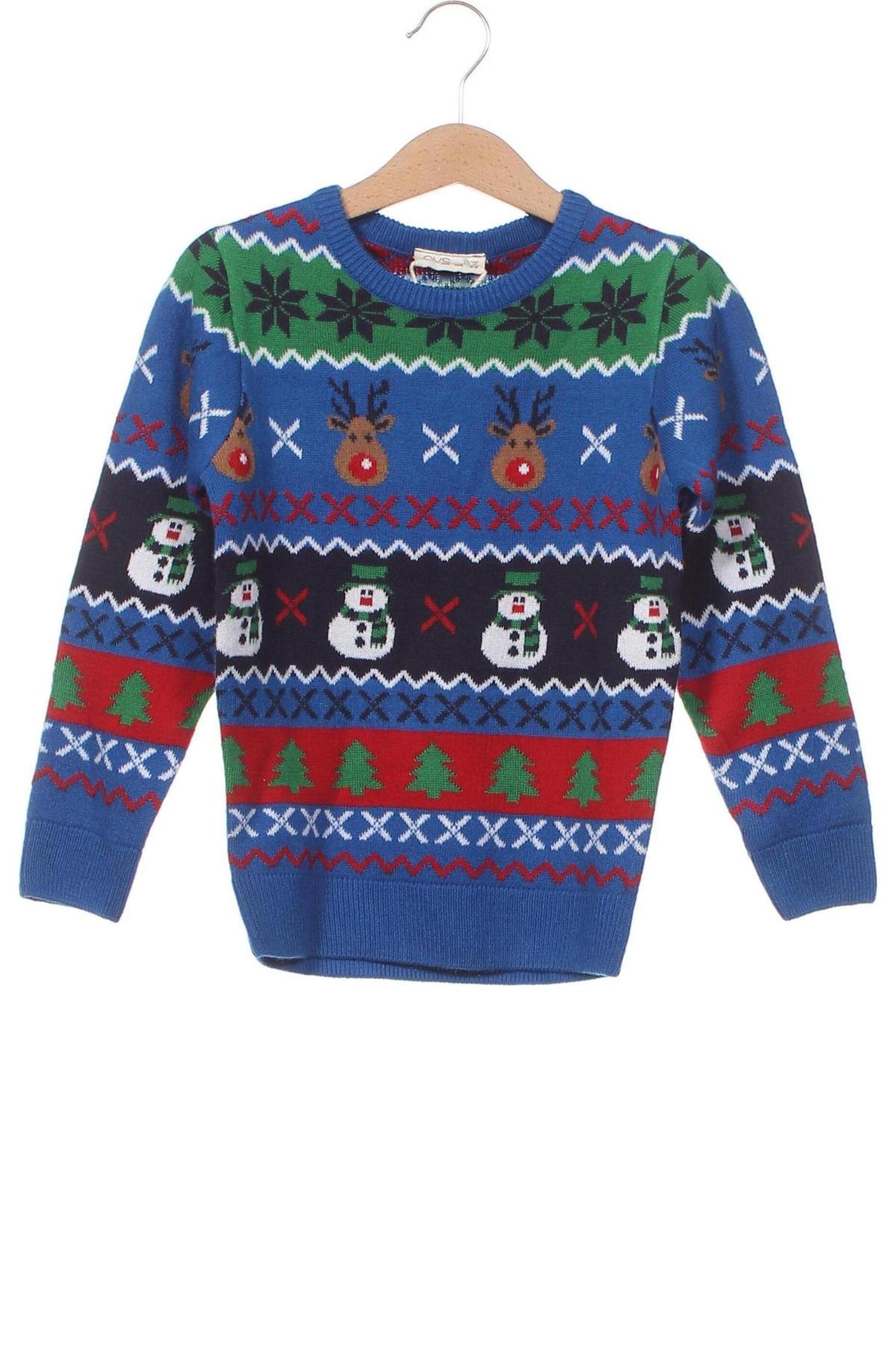Детски пуловер Oviesse, Размер 3-4y/ 104-110 см, Цвят Многоцветен, Цена 18,09 лв.
