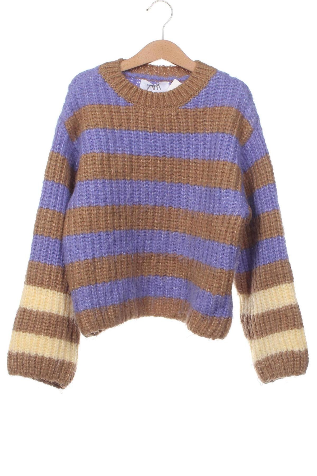 Детски пуловер Zara, Размер 11-12y/ 152-158 см, Цвят Многоцветен, Цена 12,01 лв.