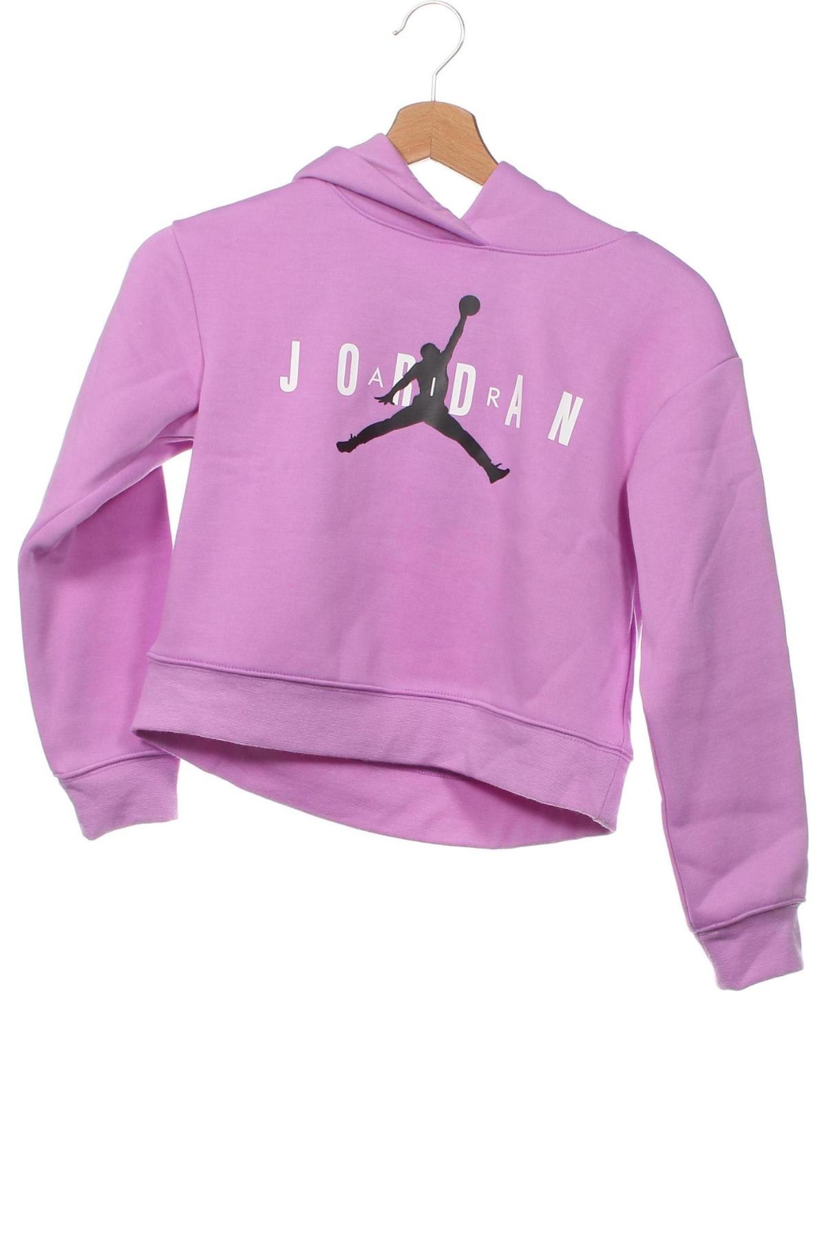 Kinder Sweatshirts Air Jordan Nike, Größe 7-8y/ 128-134 cm, Farbe Lila, Preis 50,87 €