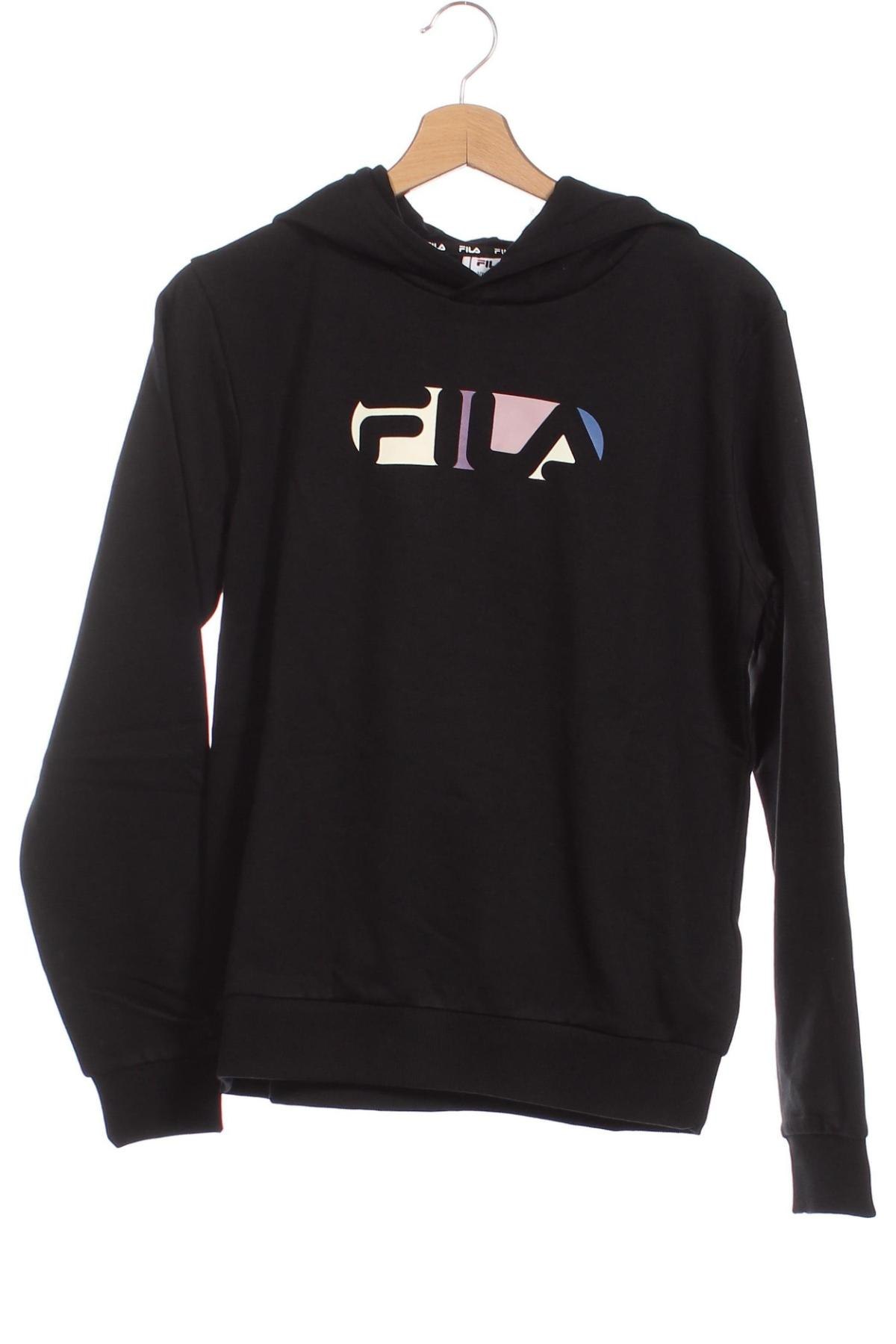 Kinder Sweatshirts FILA, Größe 15-18y/ 170-176 cm, Farbe Schwarz, Preis 29,69 €
