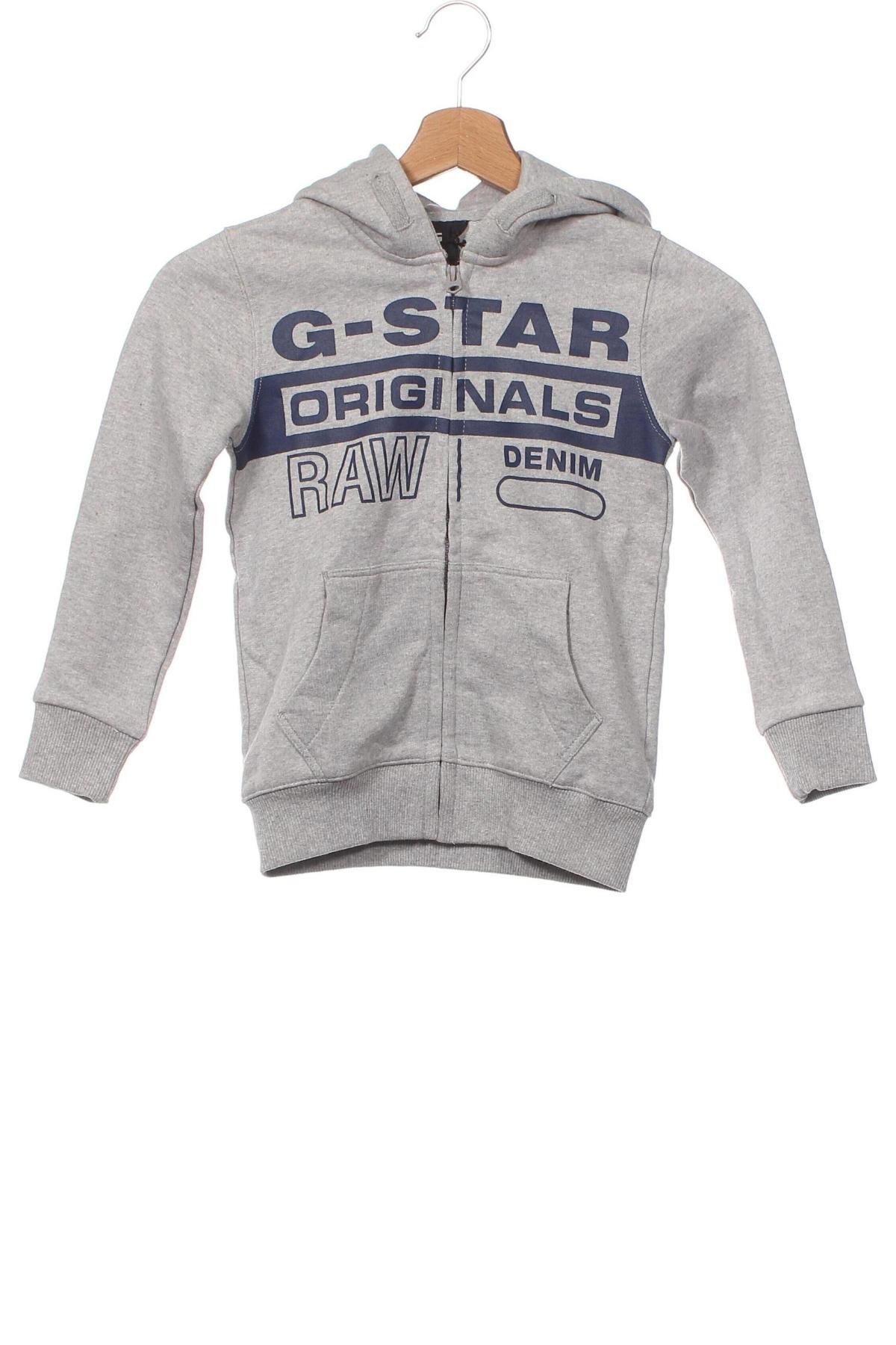 Kinder Sweatshirts G-Star Raw, Größe 5-6y/ 116-122 cm, Farbe Grau, Preis € 54,12