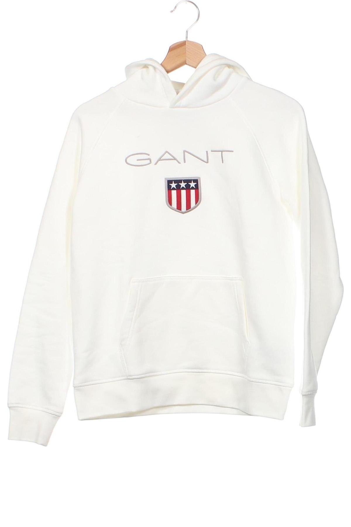 Kinder Sweatshirts Gant, Größe 12-13y/ 158-164 cm, Farbe Weiß, Preis 52,50 €