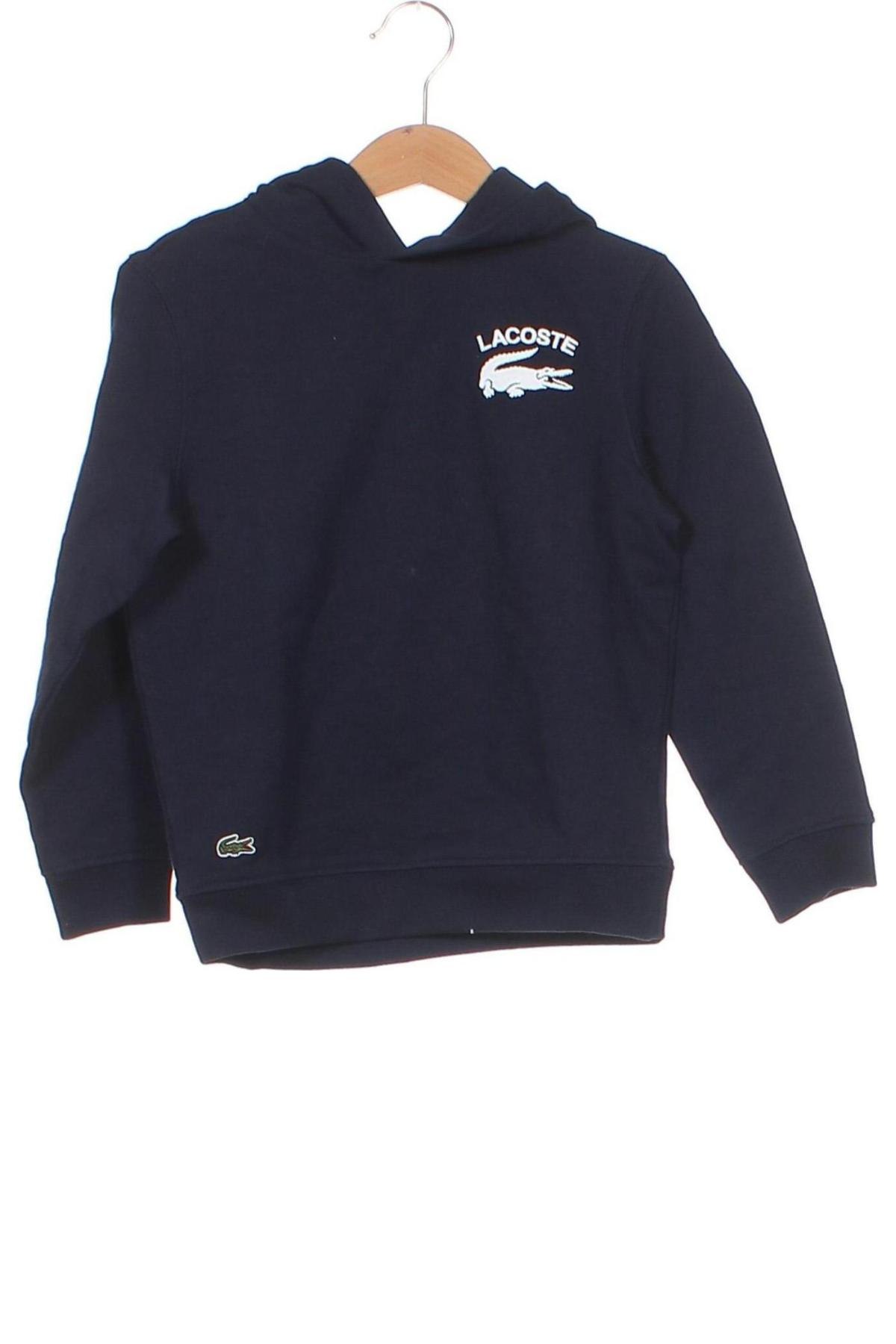 Kinder Sweatshirts Lacoste, Größe 5-6y/ 116-122 cm, Farbe Blau, Preis 54,12 €