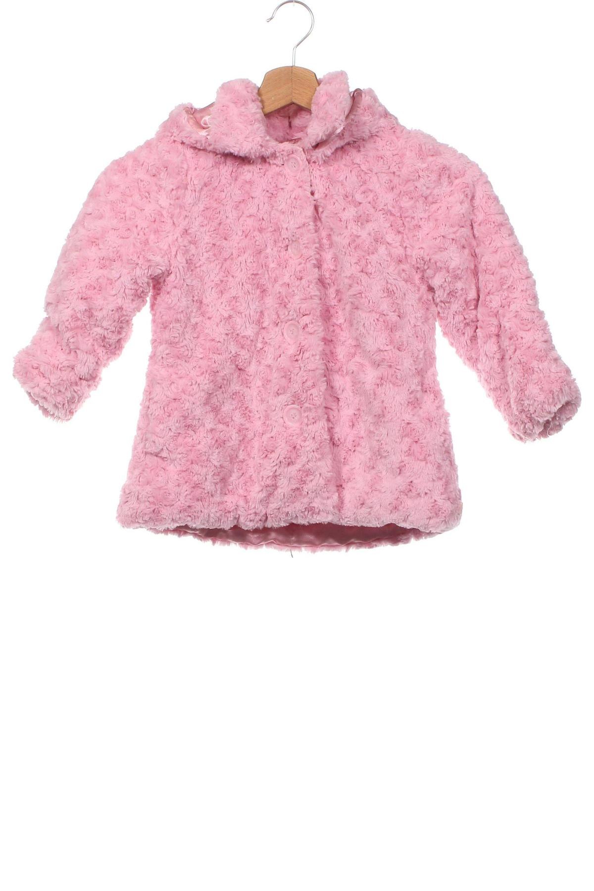 Dětský kabát , Velikost 2-3y/ 98-104 cm, Barva Růžová, Cena  132,00 Kč