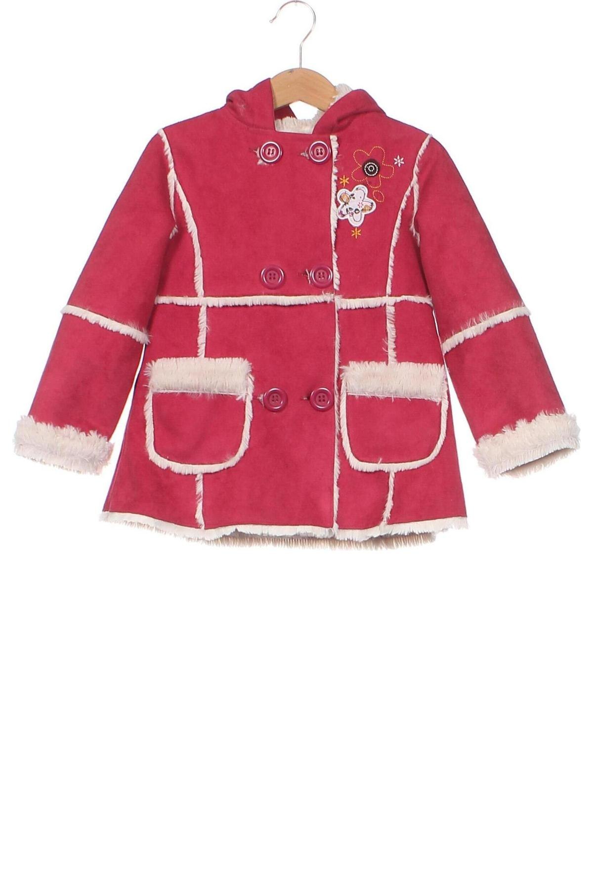 Palton pentru copii F&F, Mărime 2-3y/ 98-104 cm, Culoare Roz, Preț 127,83 Lei
