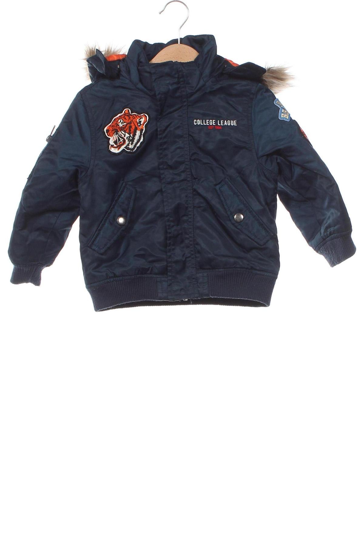 Dětská bunda  H&M, Velikost 18-24m/ 86-98 cm, Barva Modrá, Cena  320,00 Kč