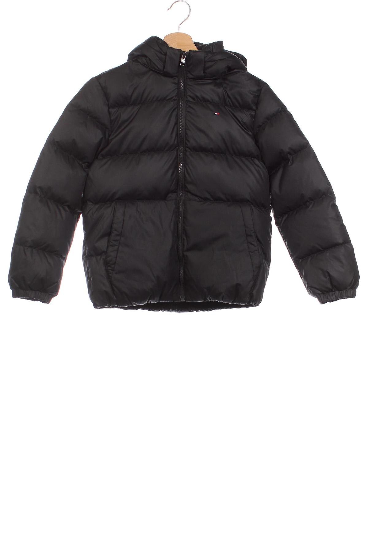 Παιδικό μπουφάν Tommy Hilfiger, Μέγεθος 9-10y/ 140-146 εκ., Χρώμα Μαύρο, Τιμή 190,21 €