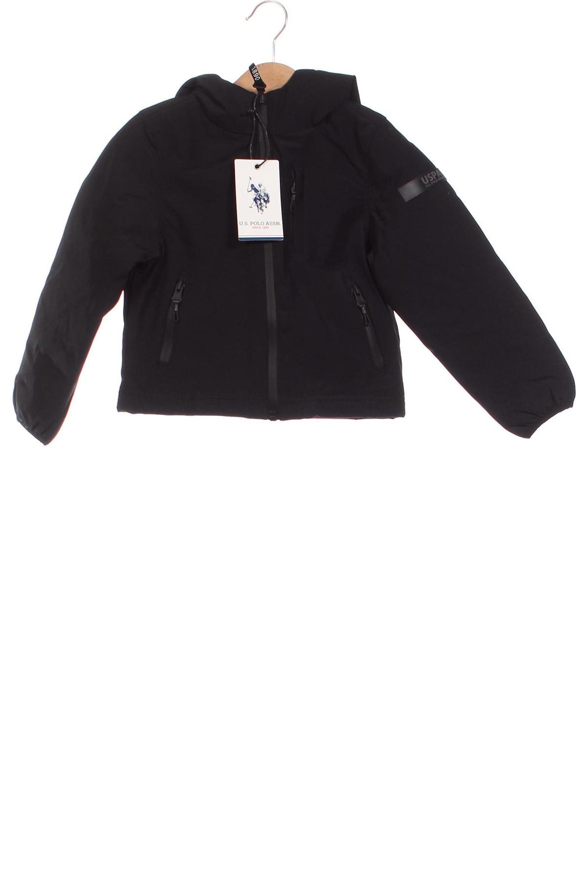 Παιδικό μπουφάν U.S. Polo Assn., Μέγεθος 18-24m/ 86-98 εκ., Χρώμα Μαύρο, Τιμή 66,49 €