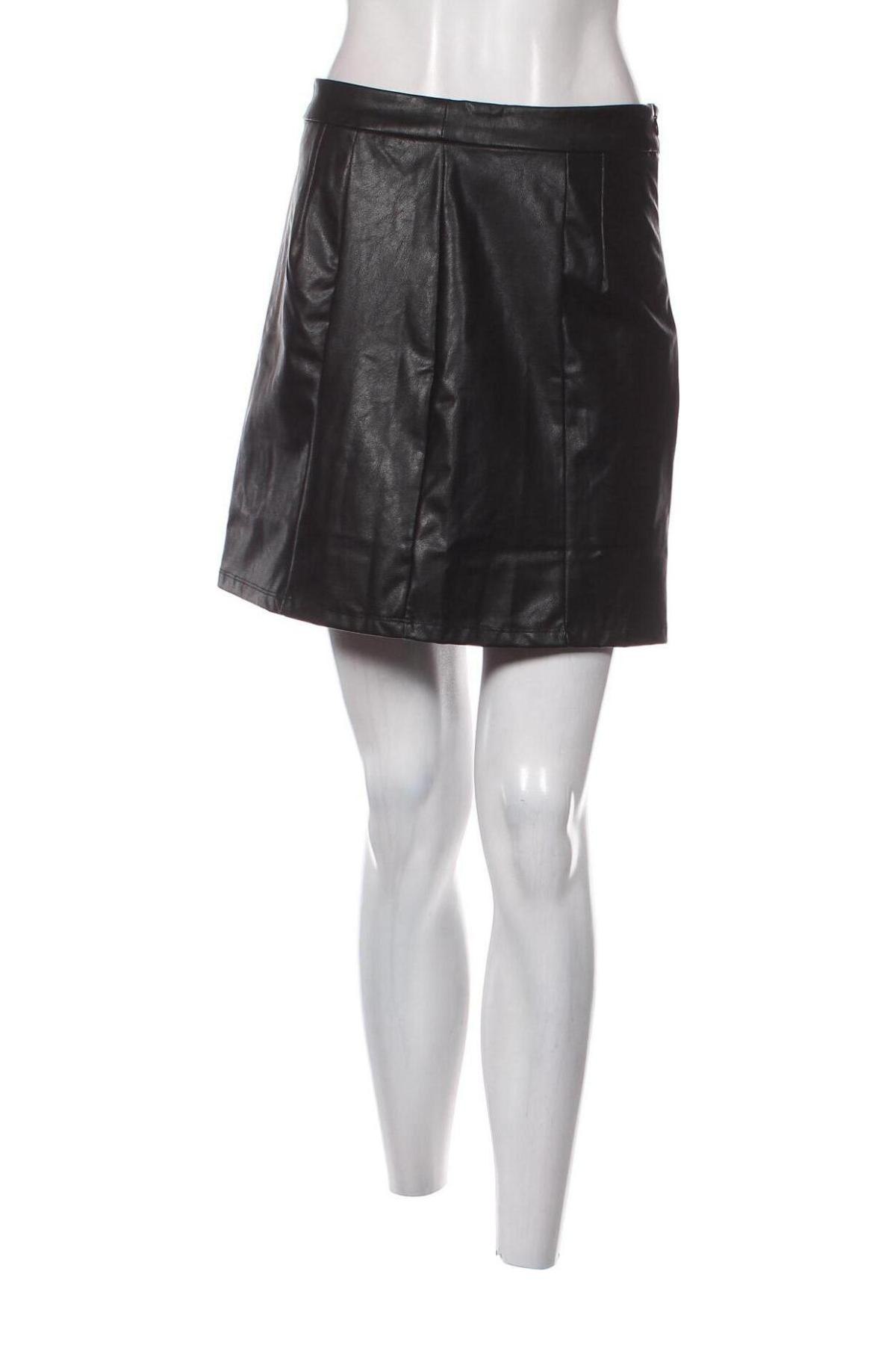 Δερμάτινη φούστα Even&Odd, Μέγεθος M, Χρώμα Μαύρο, Τιμή 23,71 €