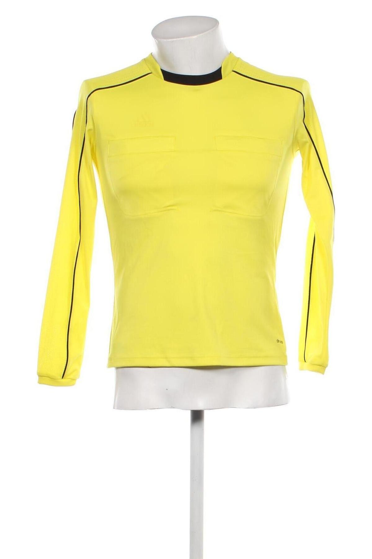 Ανδρική μπλούζα Adidas, Μέγεθος S, Χρώμα Κίτρινο, Τιμή 6,25 €
