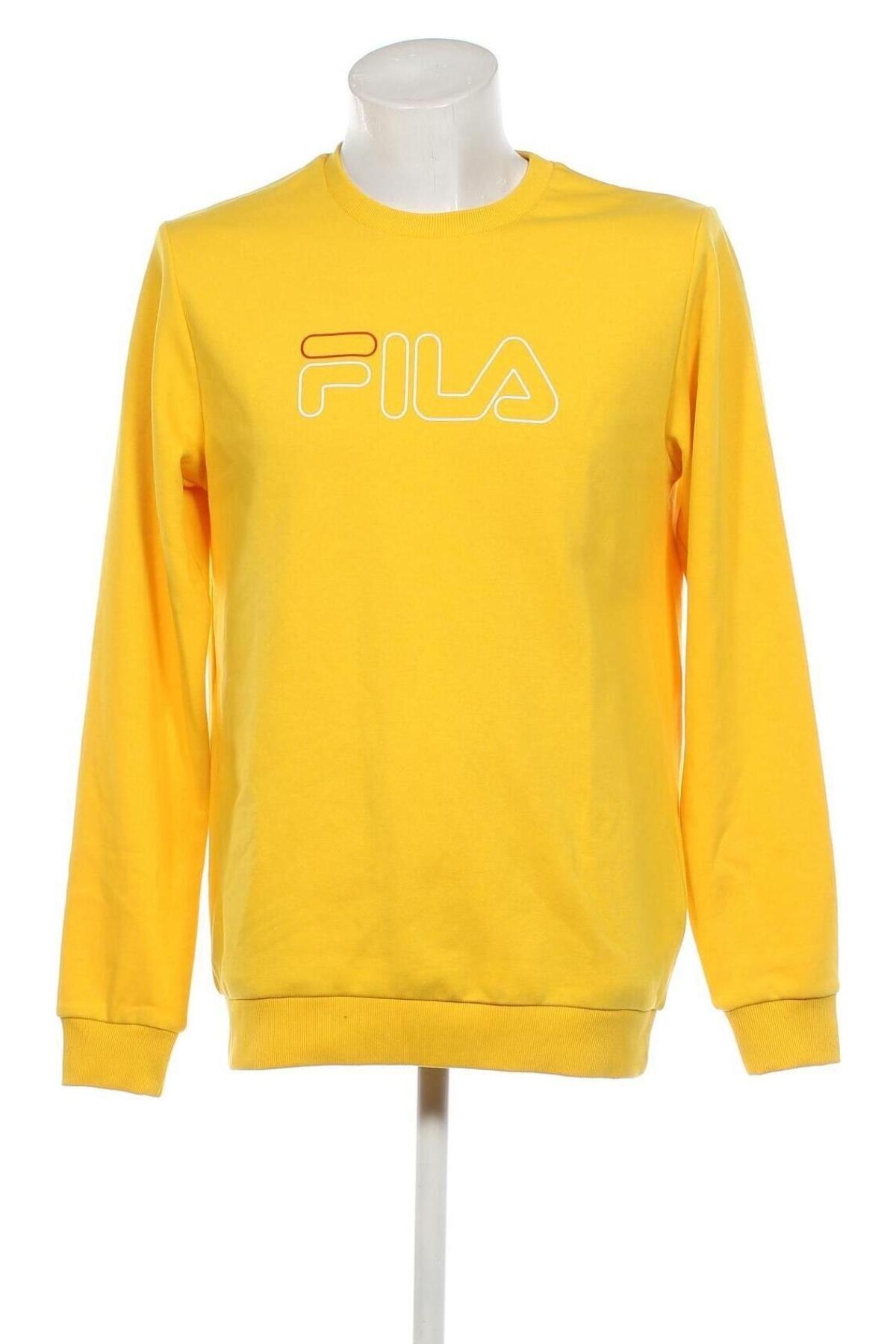 Мъжка блуза FILA, Размер L, Цвят Жълт, Цена 72,00 лв.