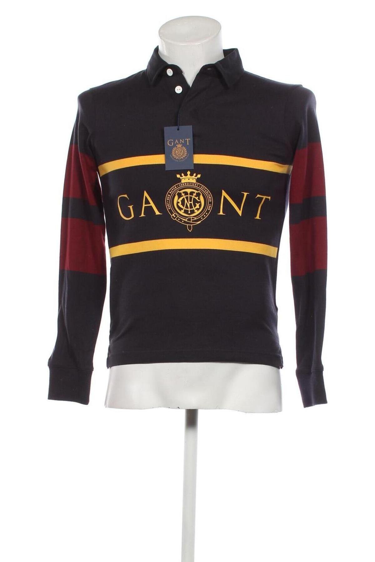 Pánske tričko  Gant, Veľkosť XXS, Farba Modrá, Cena  70,10 €