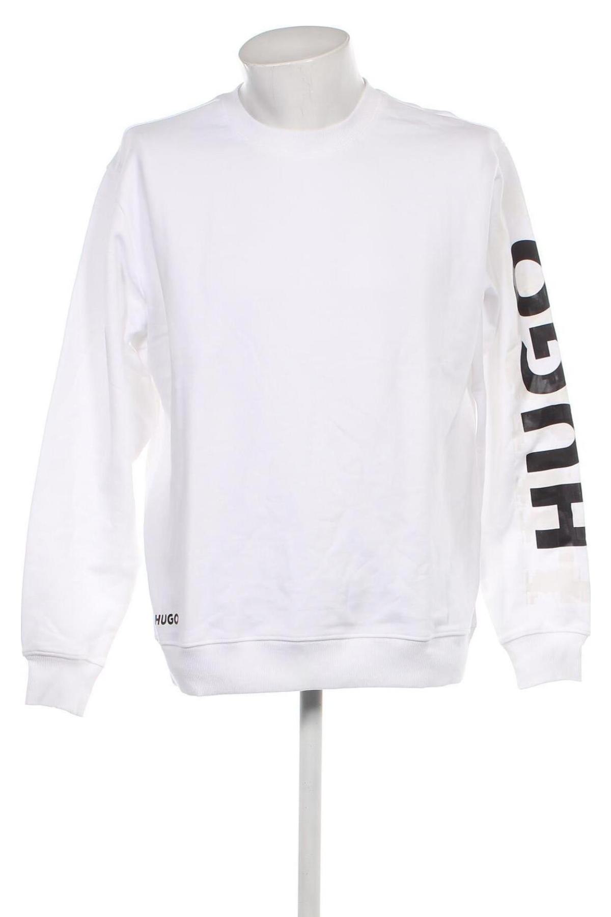 Herren Shirt Hugo Boss, Größe M, Farbe Weiß, Preis € 84,54
