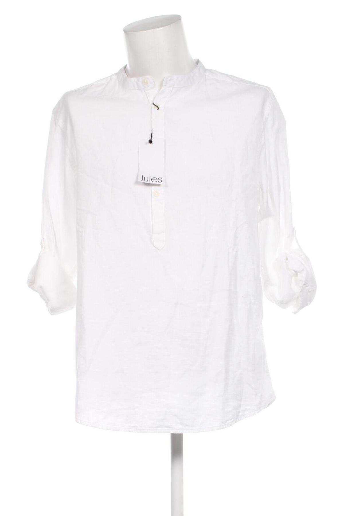Мъжка блуза Jules, Размер XXL, Цвят Бял, Цена 31,00 лв.