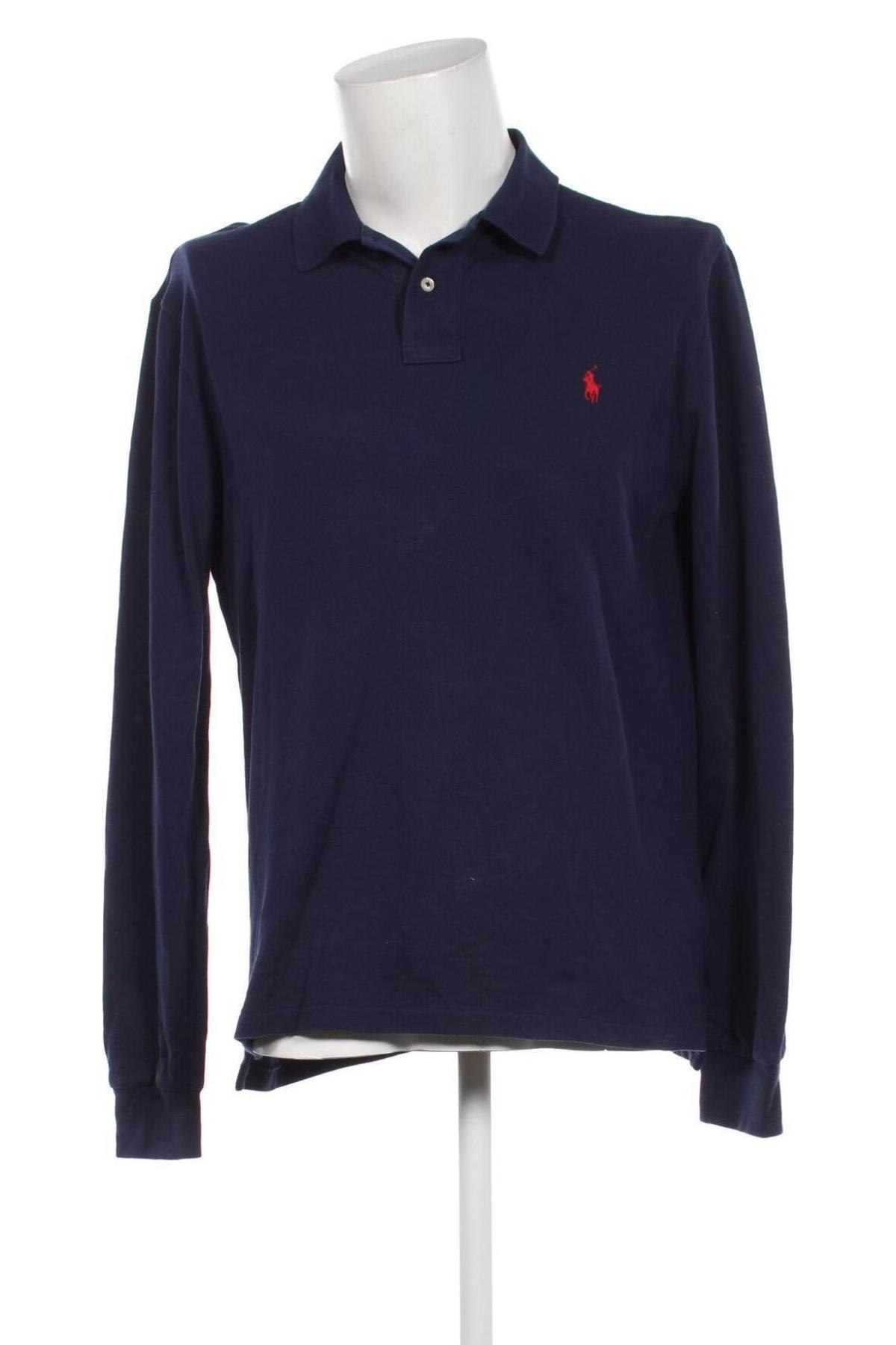 Pánske tričko  Polo By Ralph Lauren, Veľkosť XL, Farba Modrá, Cena  71,13 €