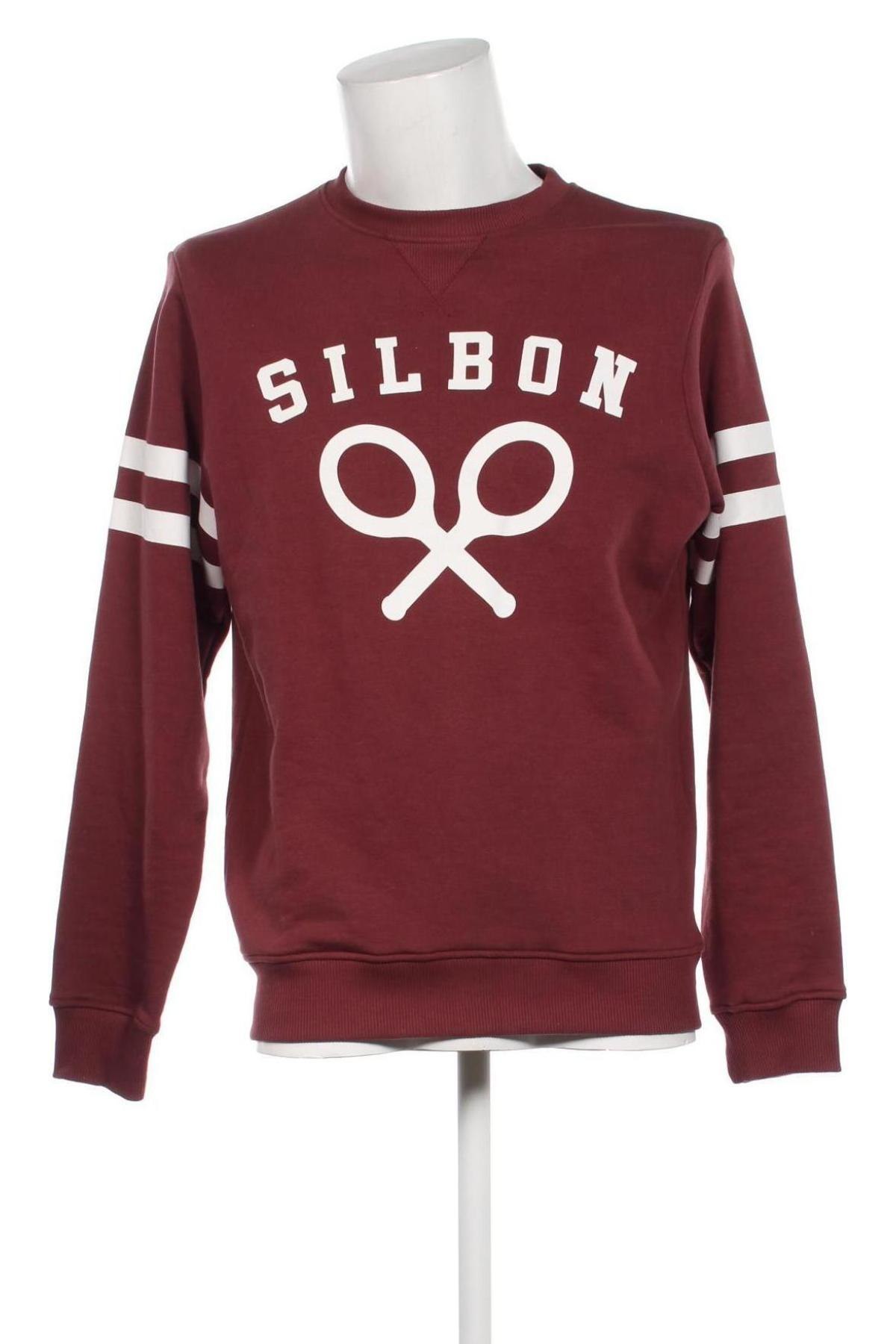 Ανδρική μπλούζα Silbon, Μέγεθος M, Χρώμα Κόκκινο, Τιμή 24,19 €