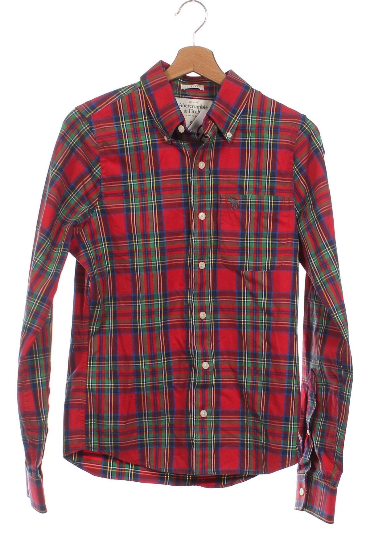 Мъжка риза Abercrombie & Fitch, Размер S, Цвят Многоцветен, Цена 24,18 лв.