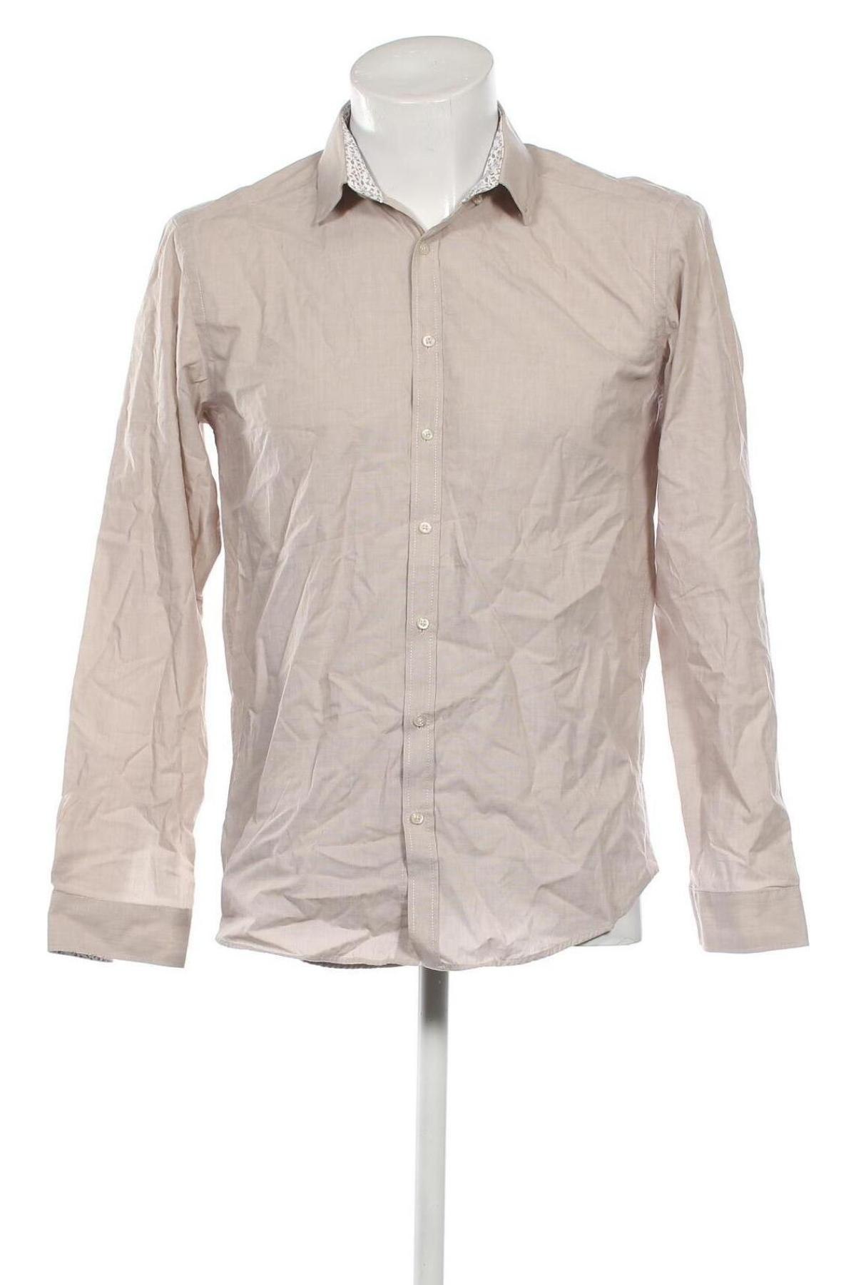 Pánská košile  Angelo Litrico, Velikost M, Barva Béžová, Cena  462,00 Kč