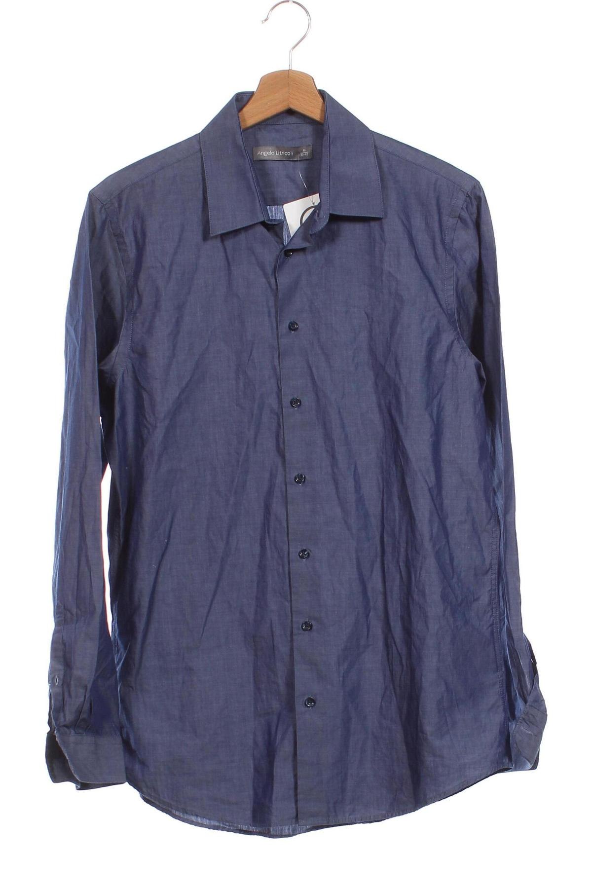 Pánská košile  Angelo Litrico, Velikost M, Barva Modrá, Cena  162,00 Kč