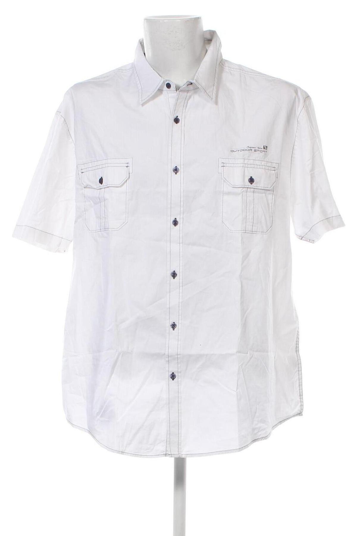Herrenhemd Atlas For Men, Größe 4XL, Farbe Weiß, Preis 20,18 €
