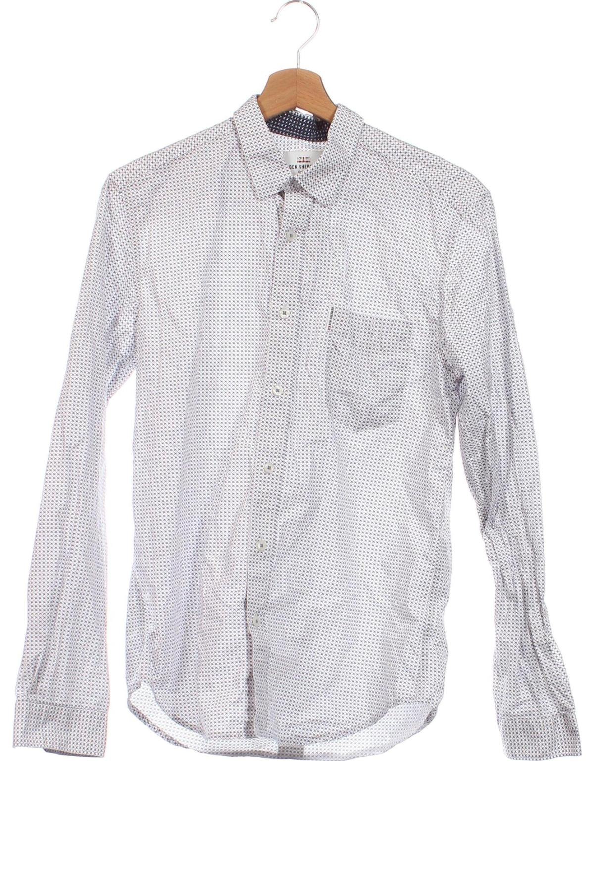 Мъжка риза Ben Sherman, Размер S, Цвят Бял, Цена 19,38 лв.