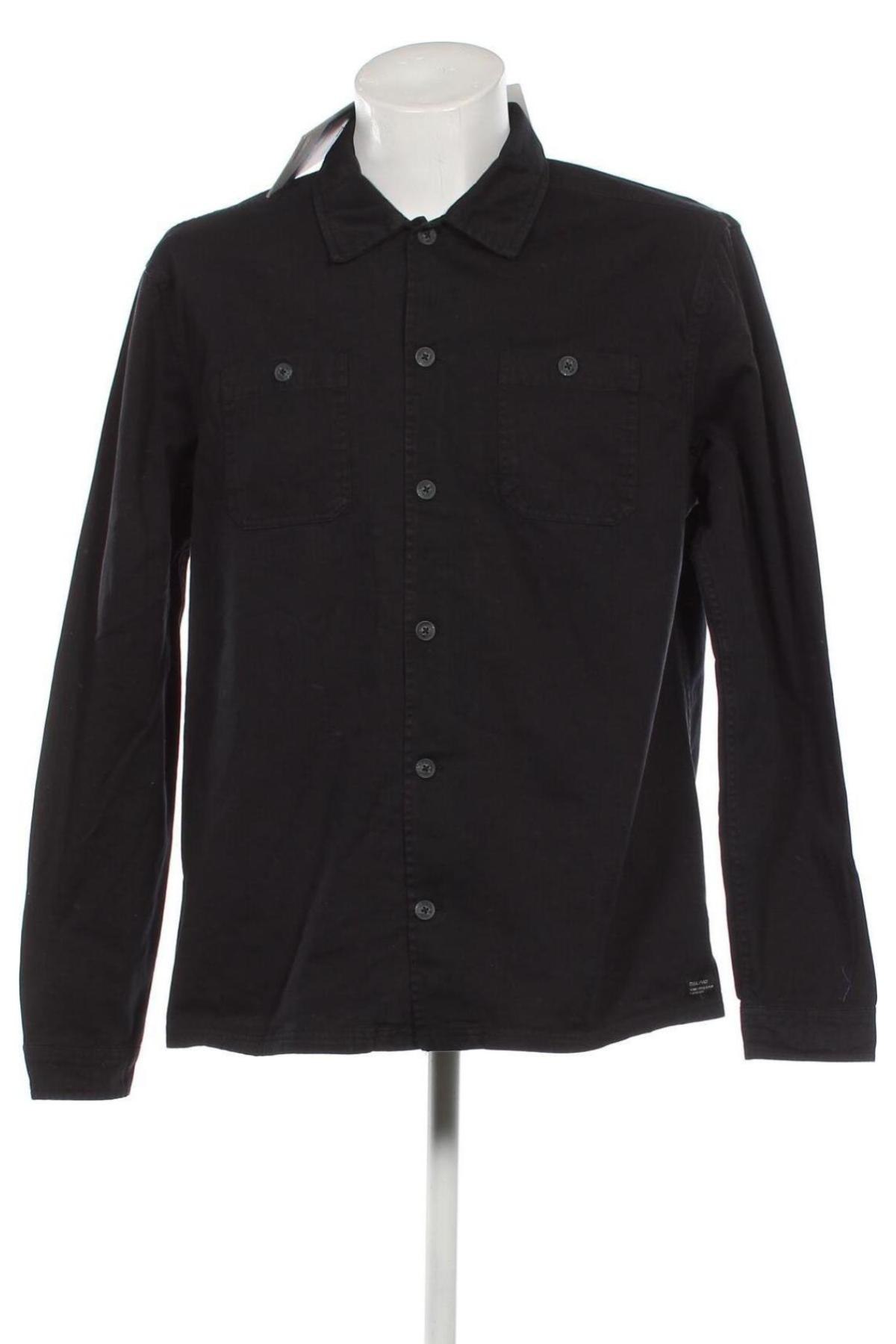 Ανδρικό πουκάμισο Blend, Μέγεθος L, Χρώμα Μαύρο, Τιμή 37,11 €