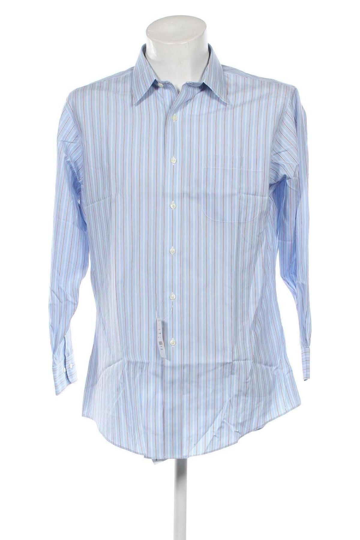 Ανδρικό πουκάμισο Brooks Brothers, Μέγεθος M, Χρώμα Μπλέ, Τιμή 39,43 €