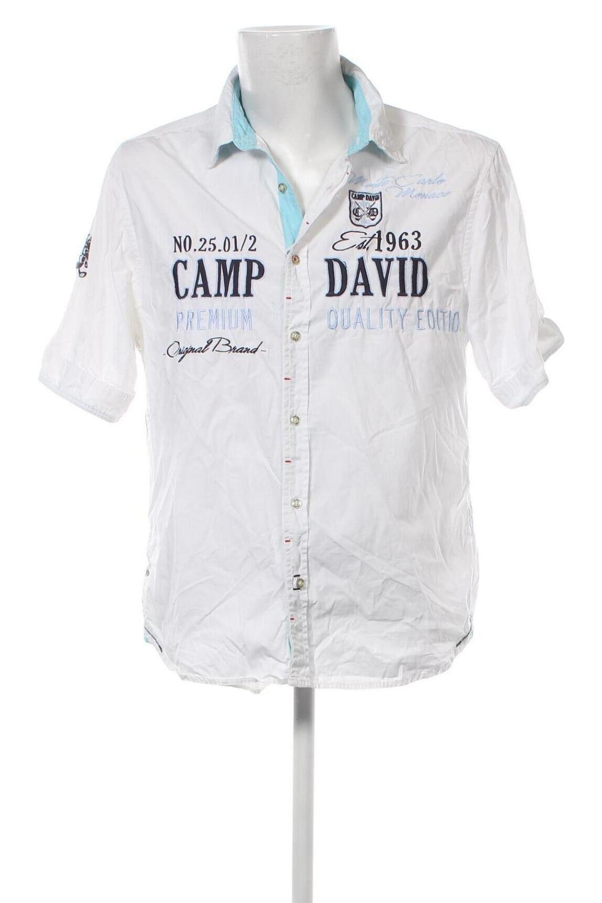 Pánská košile  Camp David, Velikost L, Barva Bílá, Cena  542,00 Kč