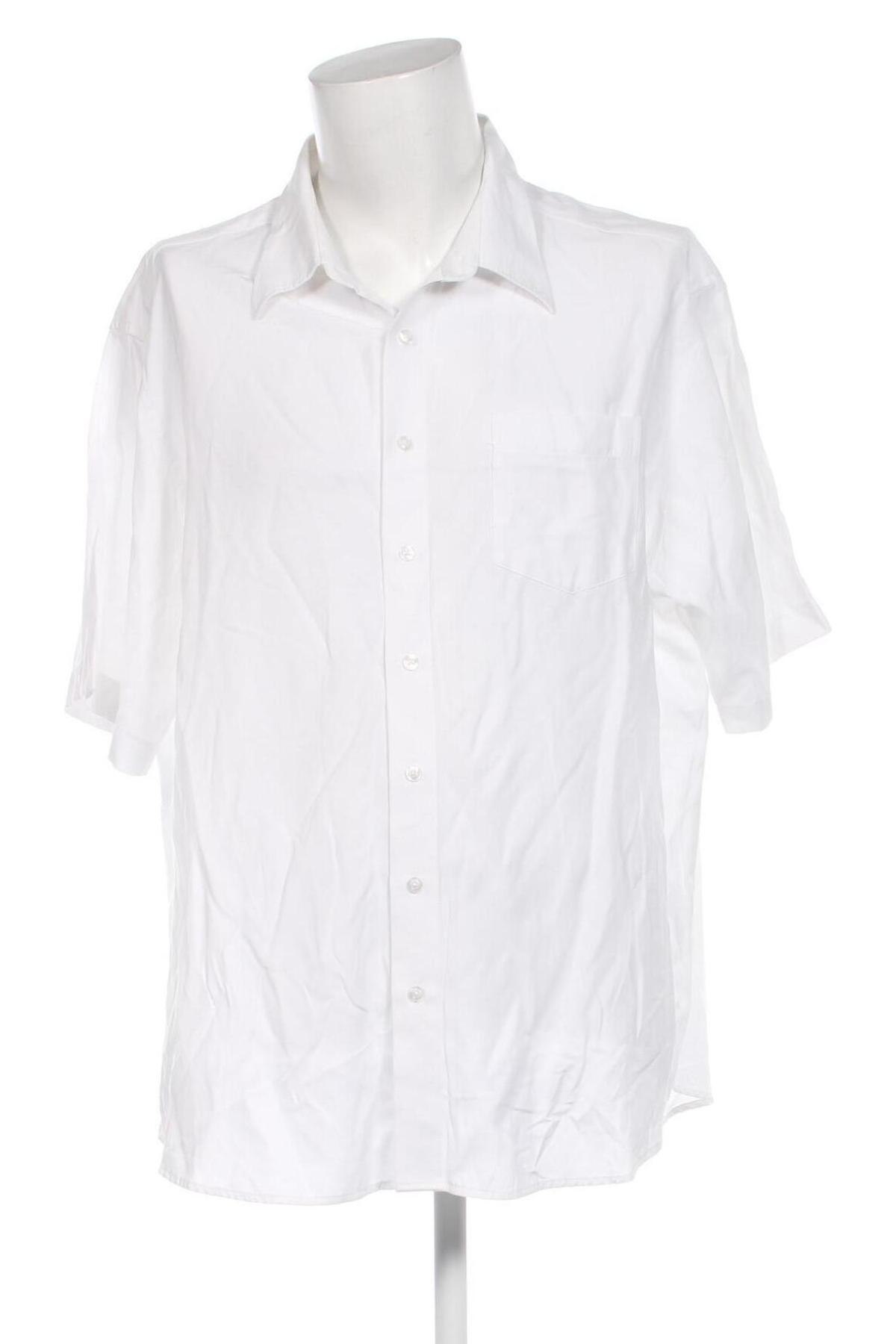 Ανδρικό πουκάμισο Canda, Μέγεθος 3XL, Χρώμα Λευκό, Τιμή 13,28 €