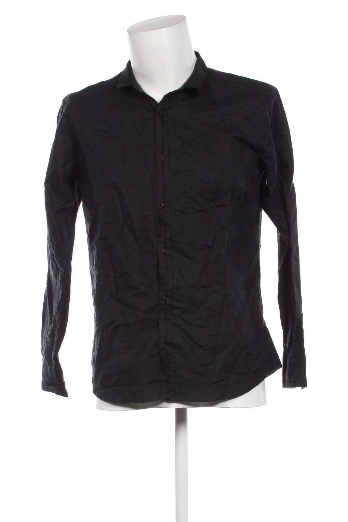 Мъжка риза Ekko, Размер L, Цвят Черен, Цена 34,00 лв.