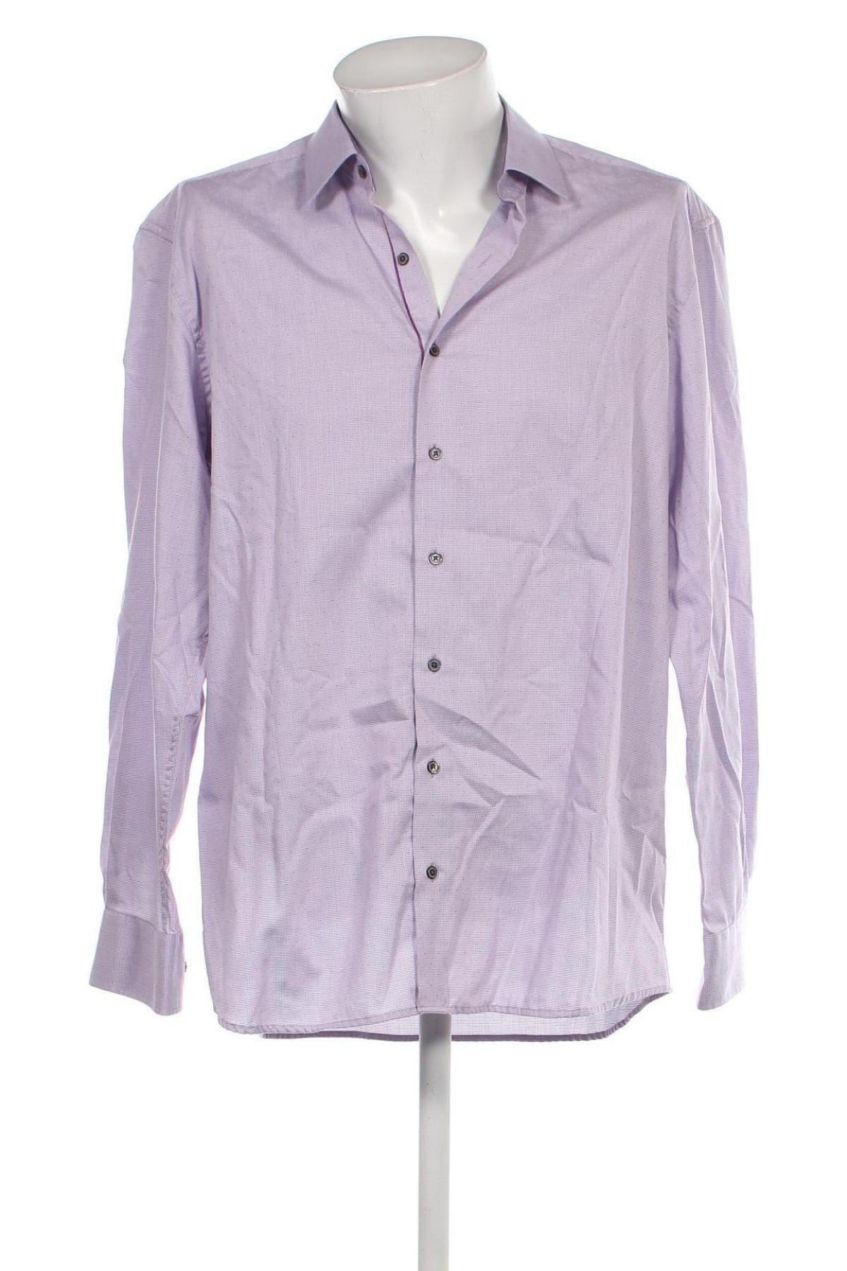 Ανδρικό πουκάμισο Eterna, Μέγεθος XL, Χρώμα Βιολετί, Τιμή 11,20 €